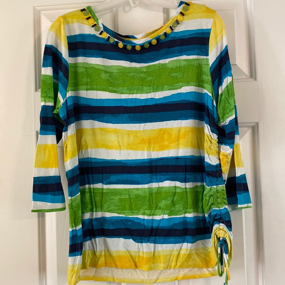 Ruby Road Summer Top EUC